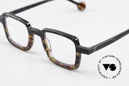 Theo Belgium Schaukel Acetate Frame Square Unisex, avant-garde designer eyeglasses in TOP quality, Made for Men and Women