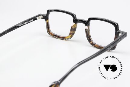 Theo Belgium Schaukel Acetate Frame Square Unisex, Size: medium, Made for Men and Women