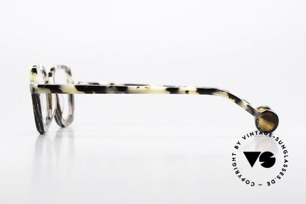 Theo Belgium Schommel Patterned Acetate Frame, unworn; like all our vintage Theo eyewear specs, Made for Men and Women