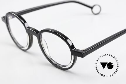 Theo Belgium Balancoire Acetate Frame Round Unisex, avant-garde designer eyeglasses in TOP quality, Made for Men and Women