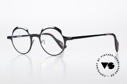 Theo Belgium Brilliant Diamond Cuts Series Frame, top-notch quality and wearing comfort (Titanium), Made for Men and Women