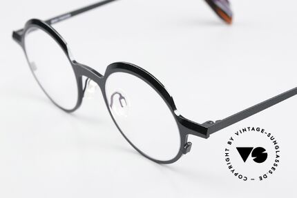 Theo Belgium Brilliant Diamond Cuts Series Frame, unisex frame in size 45-20, color 501 (double green), Made for Men and Women