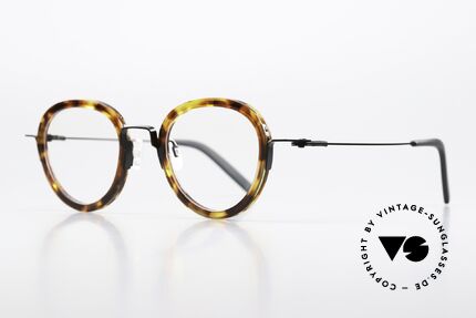 Theo Belgium Stamppot Metal And Acetate Frame, metal and acetate eyeglass-frame in size 48-20, Made for Men and Women