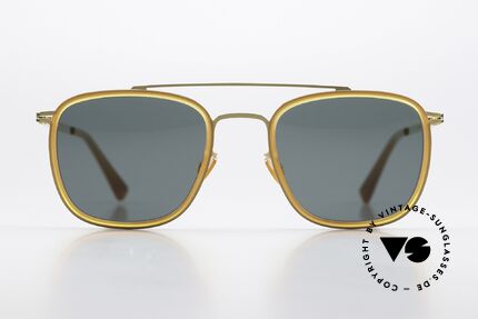 Mykita Hanno Panto Sunglasses Square, LITE collection with additional acetate rings / inlays, Made for Men and Women