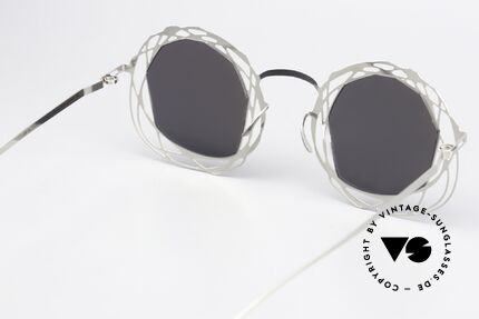 Mykita Nita Spectacular Designer Glasses, the mirrored sun lenses can be replaced if needed, Made for Women