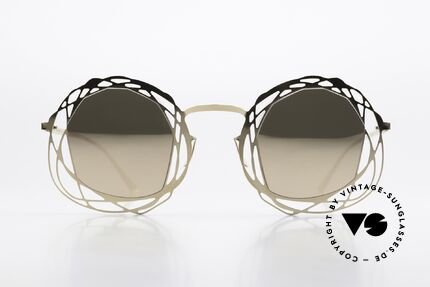 Mykita Nita Spectacular Designer Shades, a collaboration with fashion designer Damir Doma, Made for Women