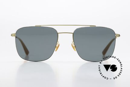 Mykita Yuuto Square Sunglasses Gold, sunglasses from the LESSRIM collection (2017-2019), Made for Men
