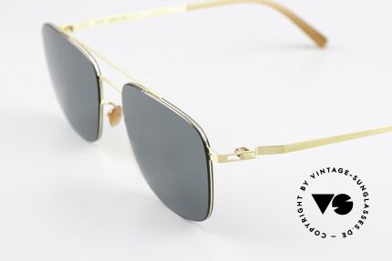 Mykita Yuuto Square Sunglasses Gold, well-known top quality handmade in Germany, Berlin, Made for Men