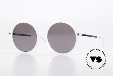 Mykita Anana Feminine Round Sunglasses Details