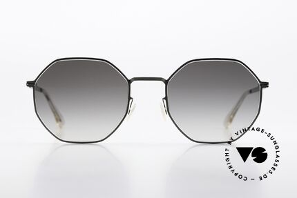 Mykita Studio 7.2 2019's Design Project Frame, color 232: Shiny Graphite / Grey Gradient Lens, Made for Men and Women