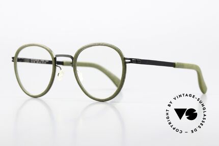 Mykita Mylon Palm Frame Khaki / Shiny Graphite, 'made in Germany' eyewear for connoisseurs, Made for Men and Women