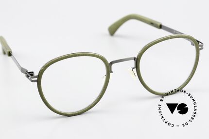 Mykita Mylon Palm Frame Khaki / Shiny Graphite, unworn model from 2017-2020 with packaging, Made for Men and Women