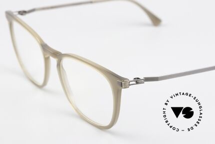Mykita Eska Berlin Designer Frame 2013, timeless color code is called: 'Taupe / Shiny Graphite', Made for Men and Women