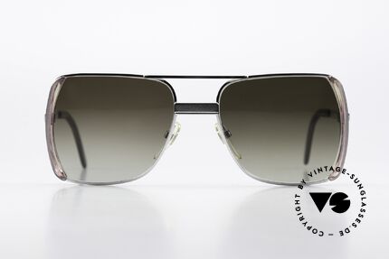 Neostyle Office 10 Square 1970's Sunglasses, old 70s sunglasses in incredible quality, monolithic, Made for Men