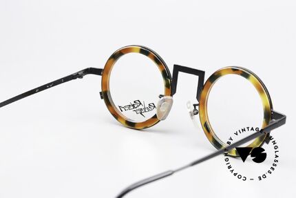 Robert Rüdger 240 Insider Vintage Eyeglasses, futuristic frame in size 42-26; 1st class craftsmanship, Made for Men and Women