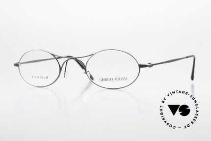 Giorgio Armani 229 AR5027 Refined Reissue Titanium Details