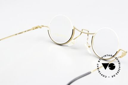 Tiffany T64 23K Gold Plated Luxury Frame, NO RETRO fashion, but an app. 35 years old rarity!, Made for Women