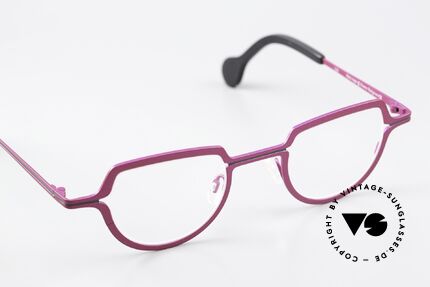 Theo Belgium Rope Interesting Designer Frame, unworn (like all our rare vintage eyewear by THEO), Made for Women
