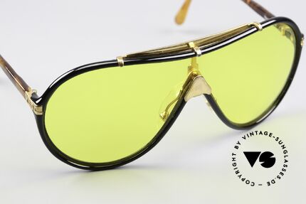 Derapage 66 Vitaloni Racing Sunglasses, unworn 1980's model with two different lenses, Made for Men