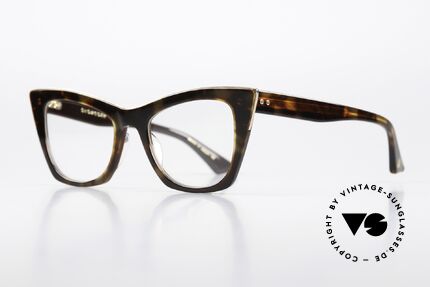 DITA Showgoer Designer Frame Cateye Style, feminine cateye eyewear design in size 50/20, 145mm, Made for Women