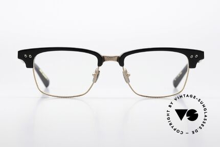 DITA Statesman Three Rose Gold Black 52mm, striking men's eyeglass-frame in top-notch quality, Made for Men