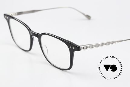 DITA Buckeye Designer Frame Black Silver, very lightweight eyewear and very pleasant to wear, Made for Men and Women
