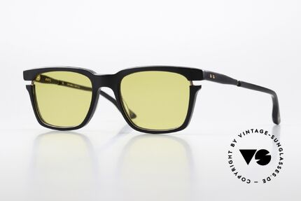 DITA Avec Black Gold Amber Shades Details
