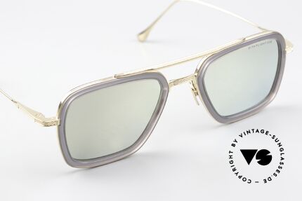 DITA Flight 006 Robert Downey Jr Sunglasses, gold-plated and with GOLD-MIRRORED sun lenses, Made for Men