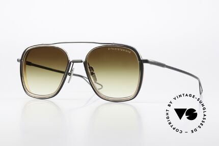 DITA System One Luxury Pilot Sunglasses Men Details