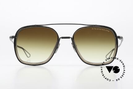 DITA System One Luxury Pilot Sunglasses Men, premium quality luxury sunglasses for gentlemen, Made for Men