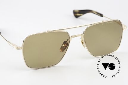 DITA Flight Seven Gold-Plated Titan Frame, a combination of LUXURY and "military lifestyle", Made for Men