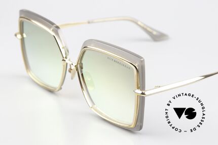 DITA Narcissus Beyoncé Sunglasses XXL, mirrored gradient sun lenses (100 % UV protection), Made for Women