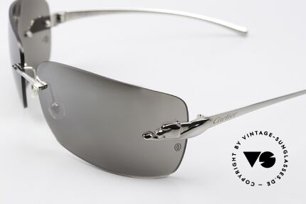 Cartier Panthère De Cartier Limited Edition From 2013, with slightly silver-mirrored polycarbonate lenses, Made for Women