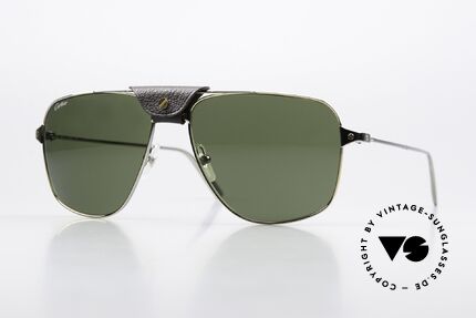 Cartier Santos De Cartier Aviator Frame Ruthenium Details