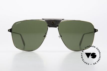 Cartier Santos De Cartier Aviator Frame Ruthenium, 2019 model from the 'SANTOS De Cartier' series, Made for Men