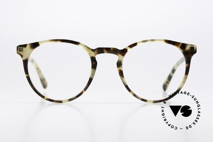 Mykita Alfur Panto Frame Great Pattern, great color code 974 = Chocolate Chips / Glossy Gold, Made for Men and Women