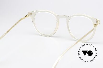 Mykita Elve Panto Eyeglasses Crystal, frame can be glazed with prescriptions and sun lenses, Made for Men and Women