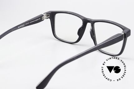 Mykita Mylon Lemare Square Men's Glasses Black, frame can of course be fitted with any lenses, Made for Men