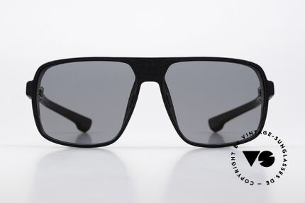Mykita Mylon Daggoo Pitch Black Gunmetal Flash, size 60-13, gentlemen's shades, M to L size, Made for Men