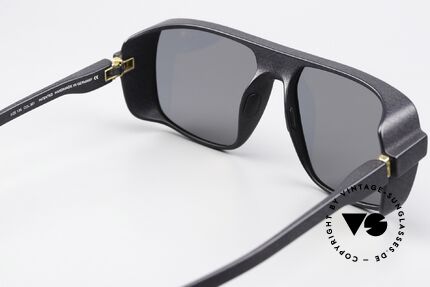 Mykita Mylon Daggoo Pitch Black Gunmetal Flash, frame can of course be fitted with any lenses, Made for Men