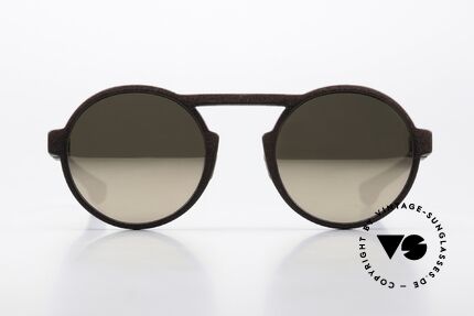 Mykita Mylon Thunder Gunmetal Mirrored Lenses, size 51-23, color code 322; unisex sunglasses, Made for Men and Women