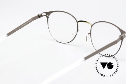 Mykita Giorgio Ladies Panto Gold Terra, flexible frame can be glazed as desired (optical / sun), Made for Women