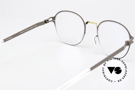 Mykita Gerrit Panto Eyewear Gold Terra, flexible frame can be glazed as desired (optical / sun), Made for Men and Women