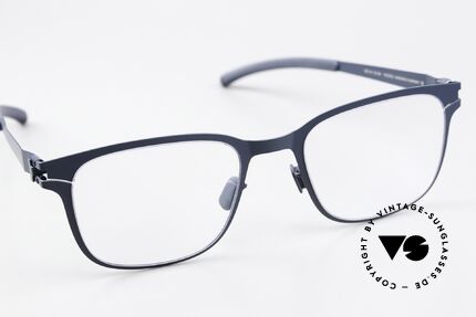 Mykita Janek Square Frame Navy Blue, unworn model with full original packaging by MYKITA, Made for Men and Women