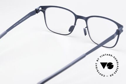 Mykita Janek Square Frame Navy Blue, the frame can be glazed optionally (optical / sun lenses), Made for Men and Women