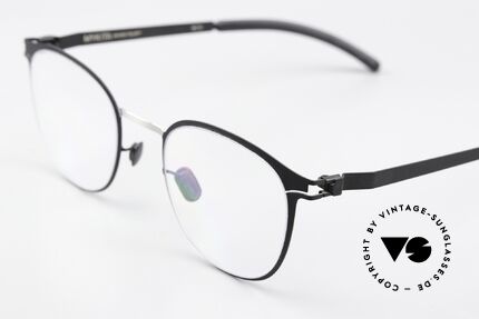 Mykita Ellery Panto Frame Silver Black, well-known top quality (handmade in Germany, Berlin), Made for Men and Women