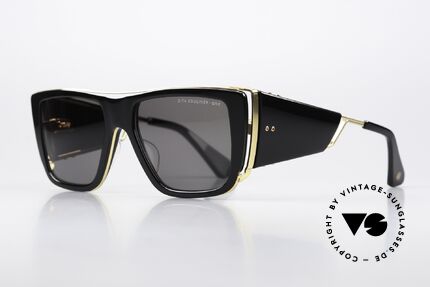 DITA Souliner One Striking Luxury Sunglasses, black and gold-plated frame in size 56-18, 145mm, Made for Men