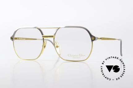 Christian Dior 2381 80's Men's Glasses Large Details