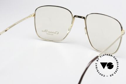 Christian Dior 2287 Monsieur Folding Specs 80s, can be glazed as desired; delivered in a case by BOSS, Made for Men