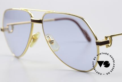 Cartier Vendome Laque - S Costly 80's Ratti Sun Lenses, luxury frame (22ct gold-plated) with full orig. packing!, Made for Men and Women